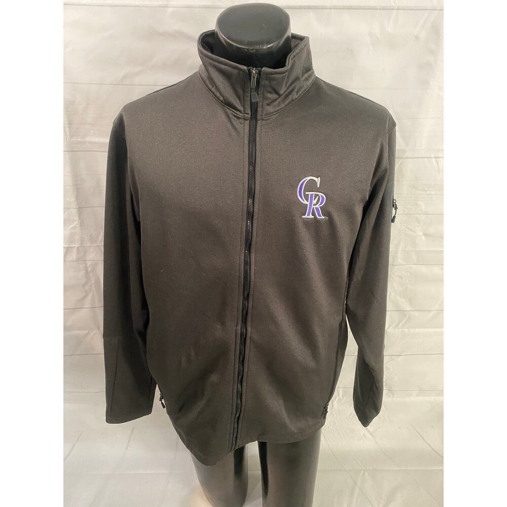 Colorado Rockies / Dunbrooke Full Zip Jacket W/3 Zip Pockets - Men’s LARGE #